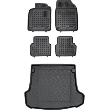 autokoberec Sada koberců a rohož do zavazadlového prostoru pro Saab 9-3 II SportCombi 2