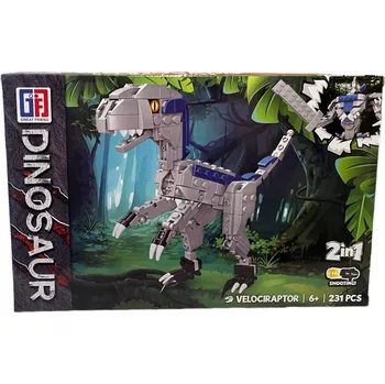ostatní stavebnice Stavebnice konstrukcyjne Dynozaur 2 w 1 Dárek pro dítě