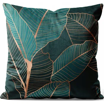 Povlečení POVLEČENÍ NA POLŠTÁŘ sametové 40x40 VELUR 40CM