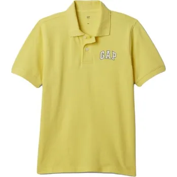 Chlapecké tričko Chlapecké tričko GAP V-FRCH XXL Žlutá, Bílá