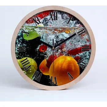 Hodiny Nástěnné hodiny Tulup vícebarevné 30 cm