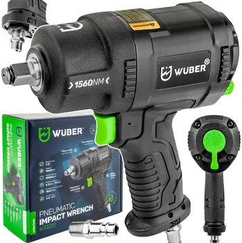 Pneumatický rázový utahovák Wuber 1/2'' 1560 Nm 8000 ot/min