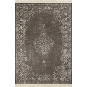 Koberec Koberec 195x300cm, tradiční klasický vzor do obýváku, hnědo-krémový