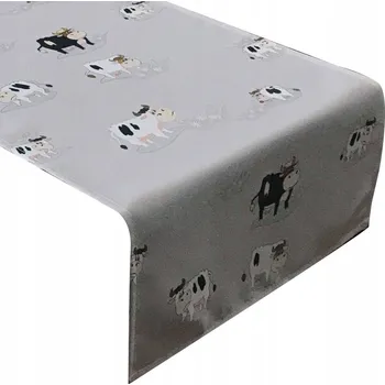 Obraz BĚHOUN NA STŮL 40x90 ŠEDÝ DEKORATIVNÍ DĚTSKÝ