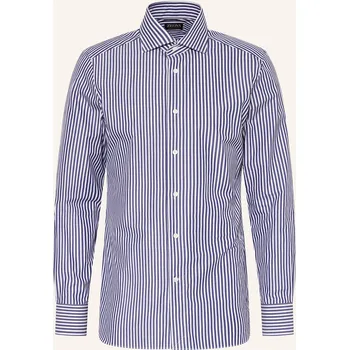 Pánská košile Zegna Pánská Košile Regular Fit, tmavě modrá / bílá, 41