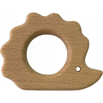 Dřevěné kousátko BestDIY, dřevo, béžové