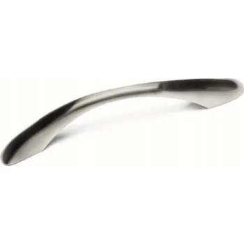 Nábytkové kování NÁBYTKOVÁ ÚCHYTKA INOX DN83 128MM, KOVOVÁ LESKLÁ, KLASICKÁ, NA SKŘÍŇKU