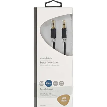 Audio kabel Kabel Jack 3,5mm konektor/Jack 3,5mm konektor 1m NEDIS CABW22000AT10