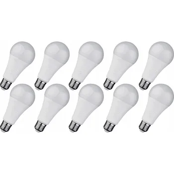 Žárovka 10x LED žárovka E27 18W = 100W - 1950lm Teplá bílá