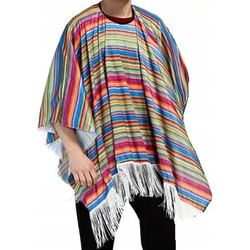 Karnevalový kostým Kostým Mexičanky Pončo Mexické MEXICO S-XL