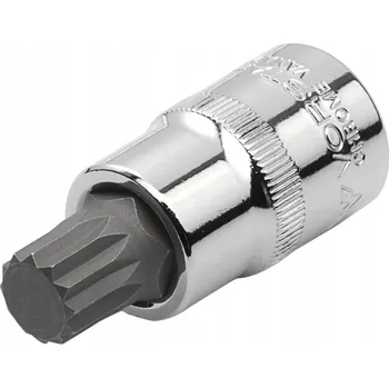 Klíč Nástrčný klíč 1/2" s bitem SPLINE M6x55mm QUALITAT VORSTAHL