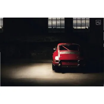 Obraz Cedule Car in Garage