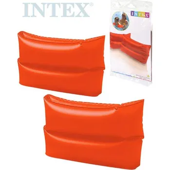 Intex Rukávky nafukovací dětské velké 25x17cm červené do vody