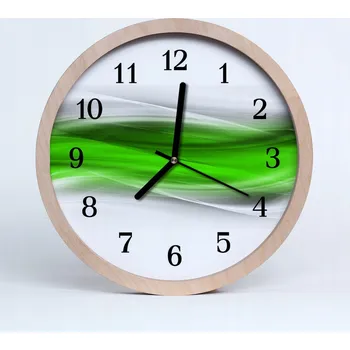 Hodiny Nástěnné hodiny z překližky Stylová abstrakce Umění