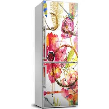 Fototapeta Samolepicí samolepící s dýhou Květiny ve stylu boho