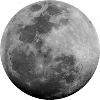 Samolepící dekorace SAMOLEPKA NA STĚNU MĚSÍC XL