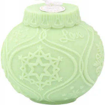 Vánoční dekorace Silikonová forma na svíčky, vosk, mýdlo, odlitky – vánoční BAŇKA SNĚHOVÁ VLOČKA