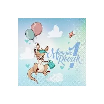 Papírový ubrousek Ubrousky Godan Klokan 33 x 33 cm 20 ks