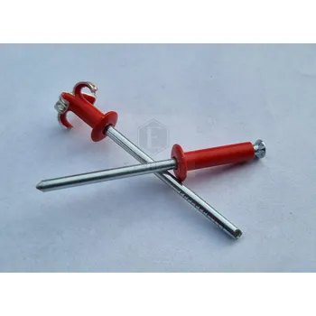 Nýt Nýtovací trny banánové červené 4x16 rozsah 7-12 mm RAL