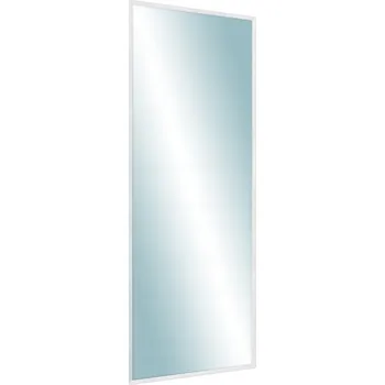 Zrcadlo Zrcadlo v rámu 110x30 Moderní úzký rám bílý