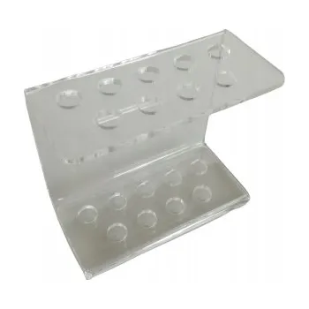 STOJAN - STOJÁNEK - DRŽÁK NA PERA, 9 KS, PLEXISKLO