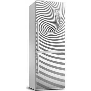 Fototapeta Samolepka na ledničku Spirala v pruzích 70x190