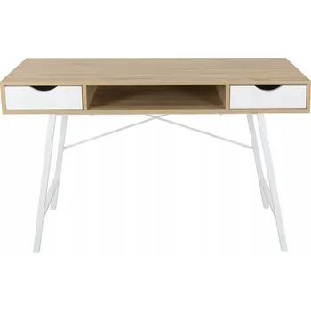 Psací stůl Obdélníkový psací stůl HOME 120 x 48 x 76 cm bílý