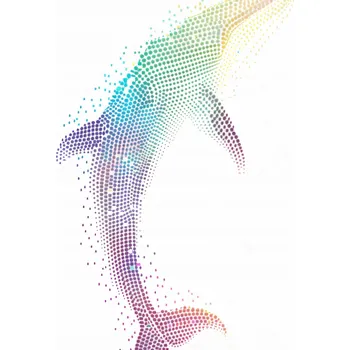 Plakát Plakát Spektrum Oceánu bez rámu 40 x 50 cm