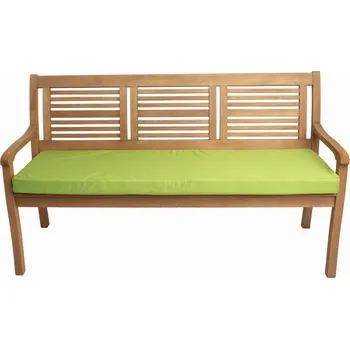 Podsedák Polštář na zahradní lavici / sedák, 100x60x7 limetka