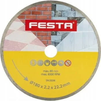 Řezný kotouč Diamantový kotouč Ø 180 x 2,4 x 22,2 mm, FESTA