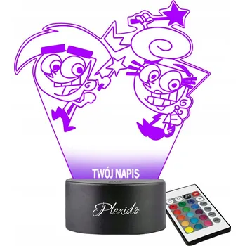 Lampička Plexido vícebarevná Noční lampa