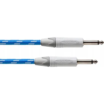 Audio kabel Kabel jack 6,3 mm - jack 6,3 mm Cordial 3 m