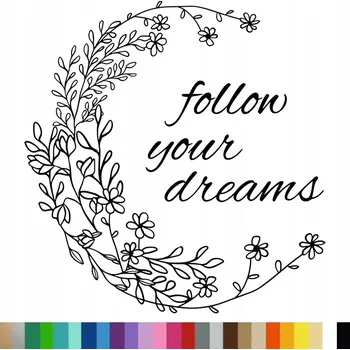 Obraz Samolepka na stěnu KVĚTINY FLOWERS DREAMS 94x98