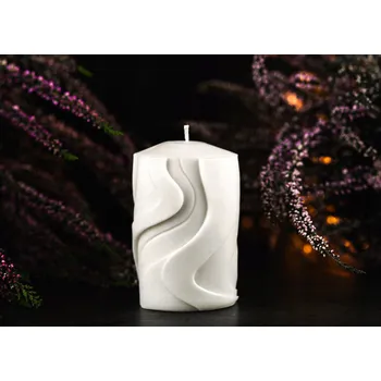 Svíčka Dekorativní sójová svíčka LAGOON