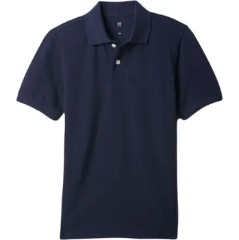 Chlapecké tričko GAP PIQUE XS Tmavě modrá