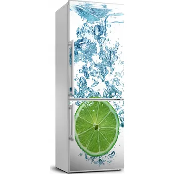 Fototapeta Samolepící Samolepka na ledničku Limetka pod vodou