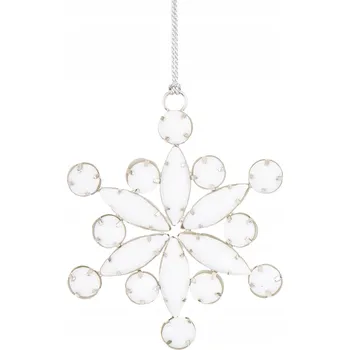 Obraz ZÁVĚS HVĚZDIČKA KOV + SKLO 9,5x8x1