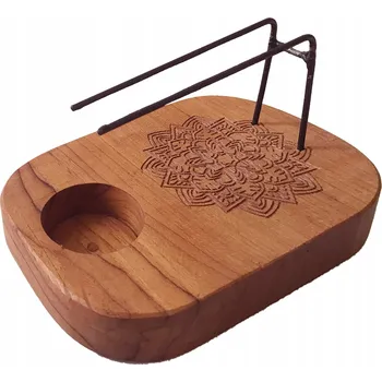 Obraz Podložka na Palo Santo z teakového dřeva - Mandala