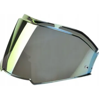 Helma na motorku Plexi na helmu LS2 FF900 Valiant II Zrcadlové zlaté