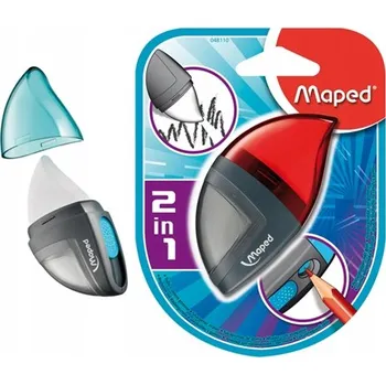 Ořezávátko Ořezávátko ruční, s nádobkou Maped červené, fialové, modré, zelené