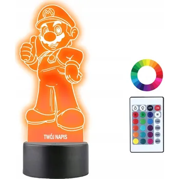 Lampička Plexido vícebarevná Noční lampa