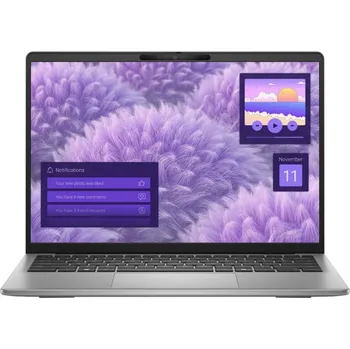 Notebook DELL Inspiron 5441 Qualcomm Snapdragon X1P-64-100 Laptop 35,6 cm (14") Full HD+ 16 GB LPDDR5x-SDRAM 1 TB SSD Wi-Fi 7 (802.11be) Windows 11 Home Šedá