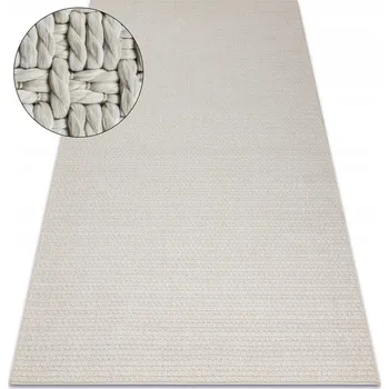 Koberec KOBEREC TKANÝ ORIGINÁLNÍ KOBEREC 78x150 cm PRUHY krémový sisal venkovní #D1539