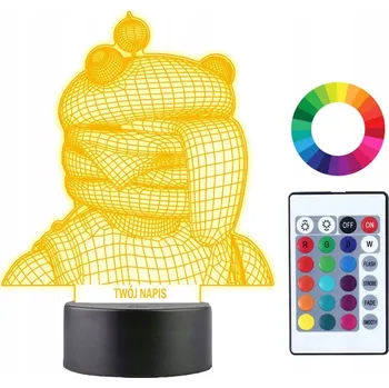 Lampička Plexido vícebarevná Noční lampa