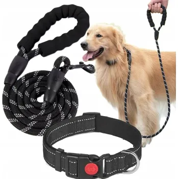 Vodítko pro psa Sada Vodítko (obojek + vodítko ) materiál LGJ Group 3 m