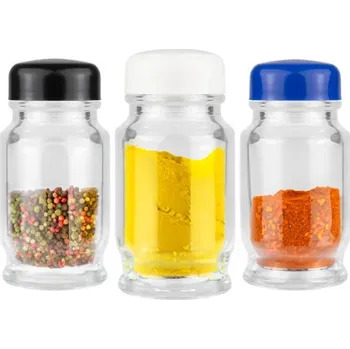 Sklenice Sklenice se zátkou Bimberek průměr 30 mm, 50 ks