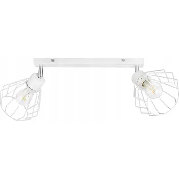 Závěsná lampa LED-ONE Drát BRYLANT BÍLÁ 2 - světelné body E27