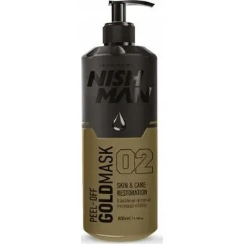 Pleťová maska NISHMAN zlatá maska na obličej Peel off mask gold 2