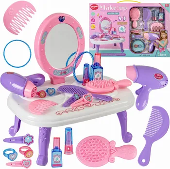 Toaletní stolek Dětský toaletní stolek M-IMP TOALETKA MA0107 18 dílů