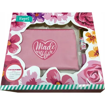 Kosmetická sada VALENTÝNSKÁ DÁRKOVÁ SADA – sáček + propiska